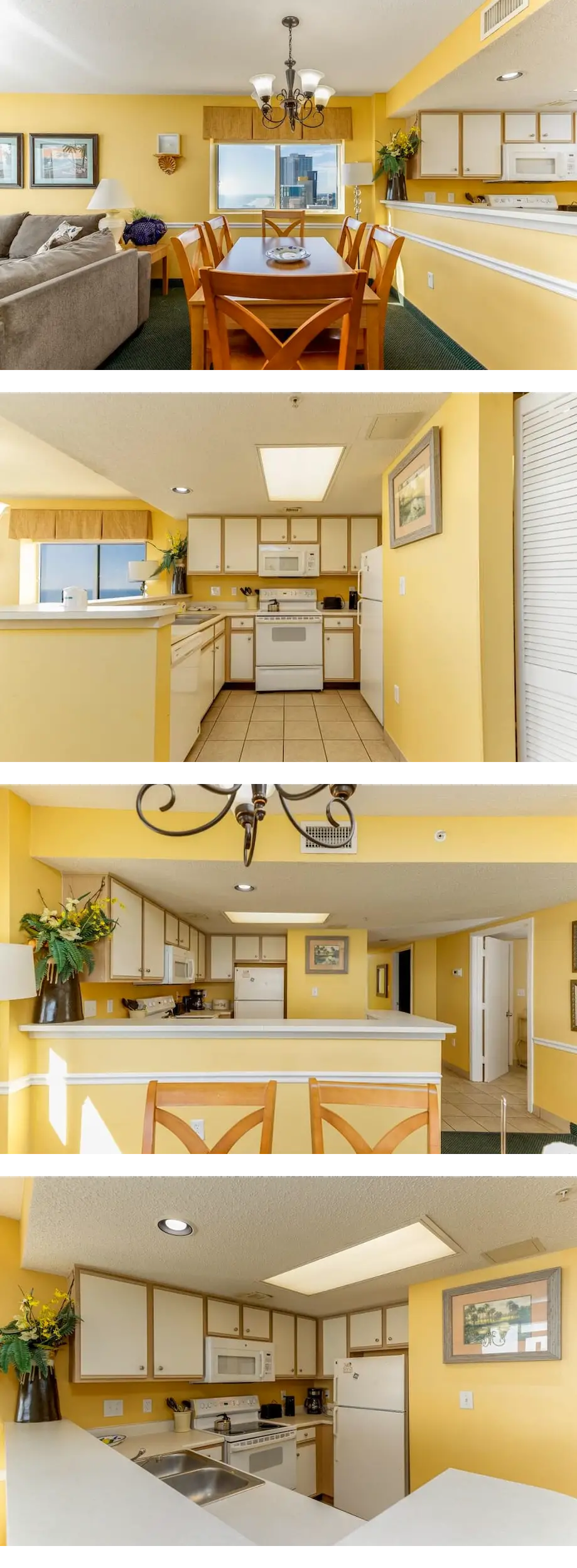 Oceanfront corner unit with panaramic vi...