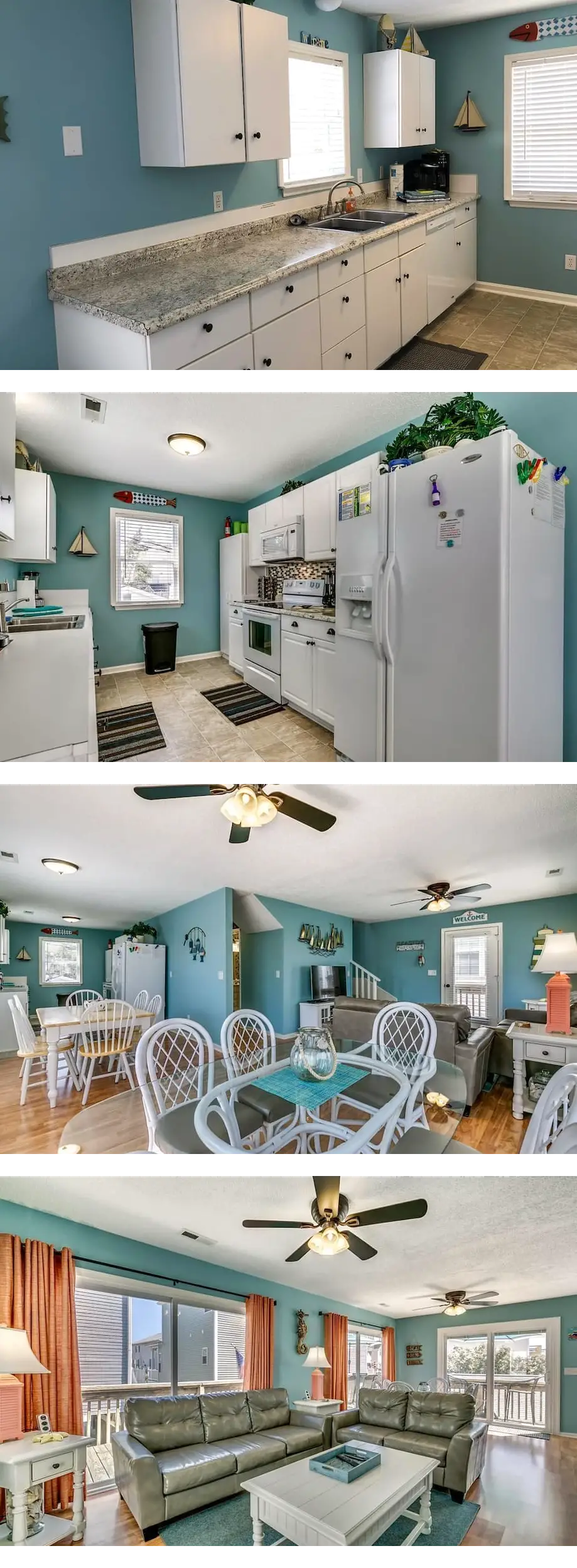 4BR/3BA steps to the Ocean, 2 golf carts...