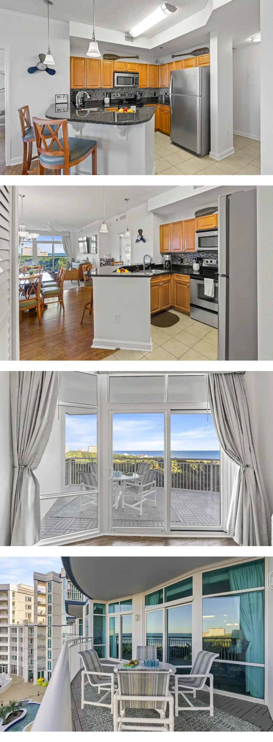 Oceanview 2BR Condo with Private Balcony – Steps to Beach