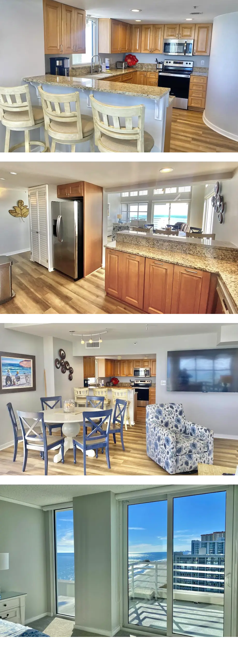 Penthouse, oceanfront, 2-story condo wit...