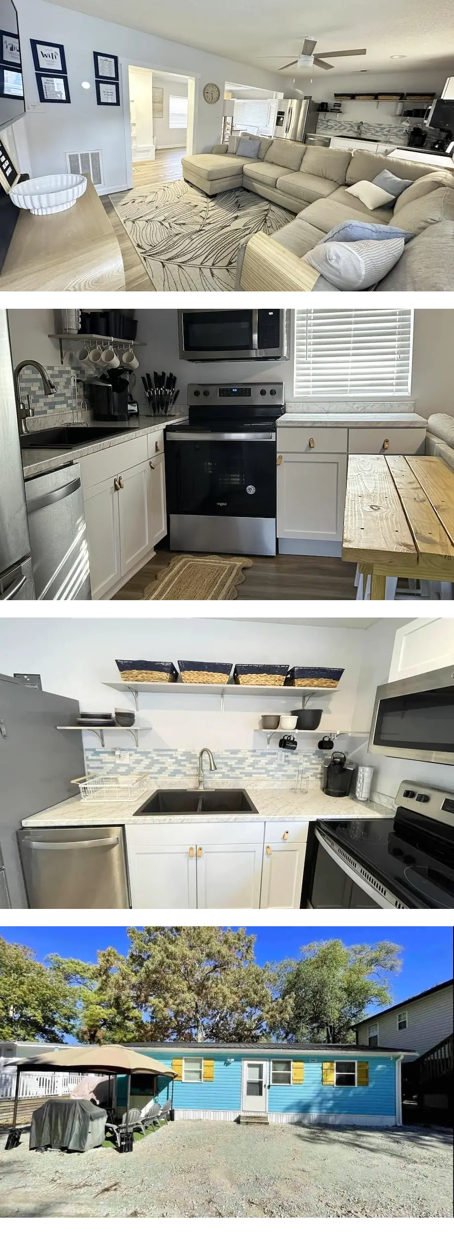 Ocean Lakes N89 - Cozy Blue Beach Bungal...