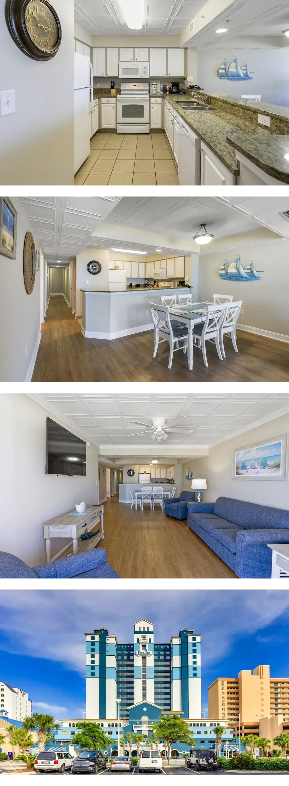 Paradise 302 Renovate Oceanfront indoor ...