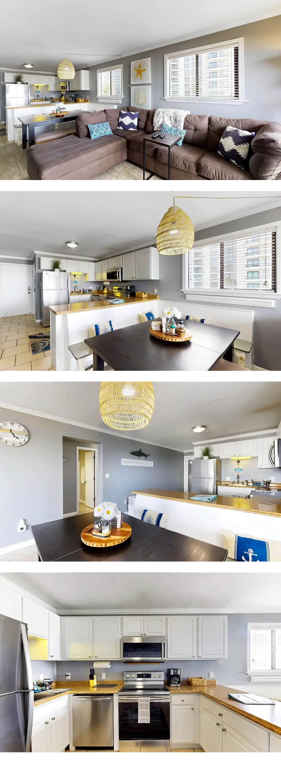 Beachfront retreat with ocean views, pool, & washer/dryer - steps to the sand