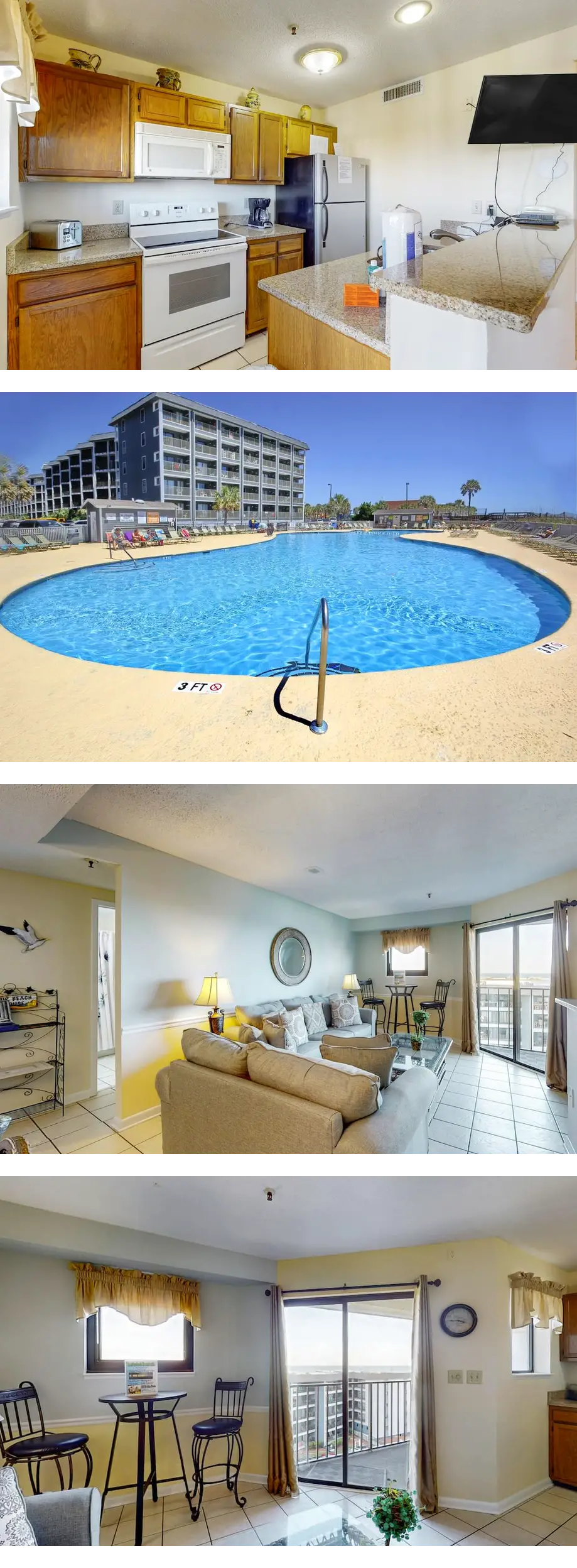 Sixth-floor condo with pools, hot tubs, ...