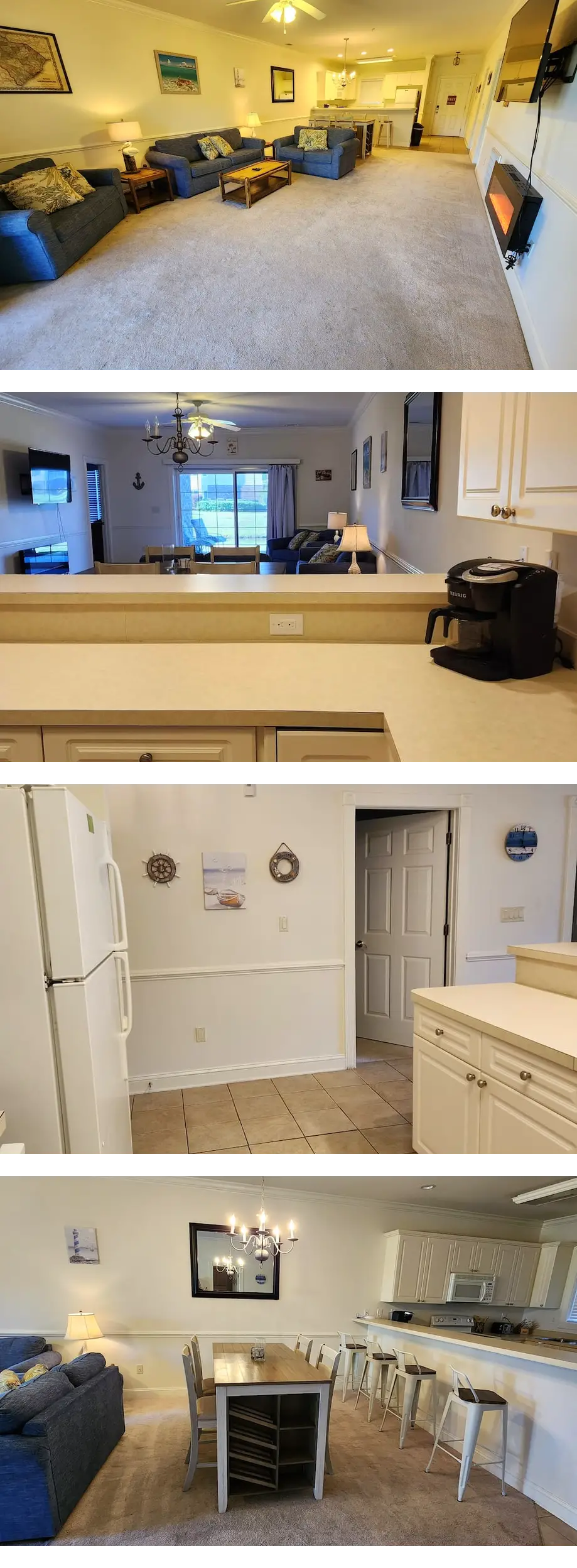 2 miles from the ocean, family sized 1st...