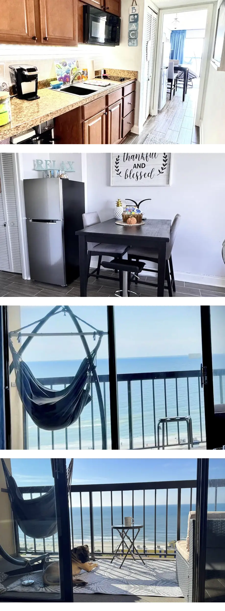 Couples Escape- Stunning Oceanfront Views -Quiet Prime Location