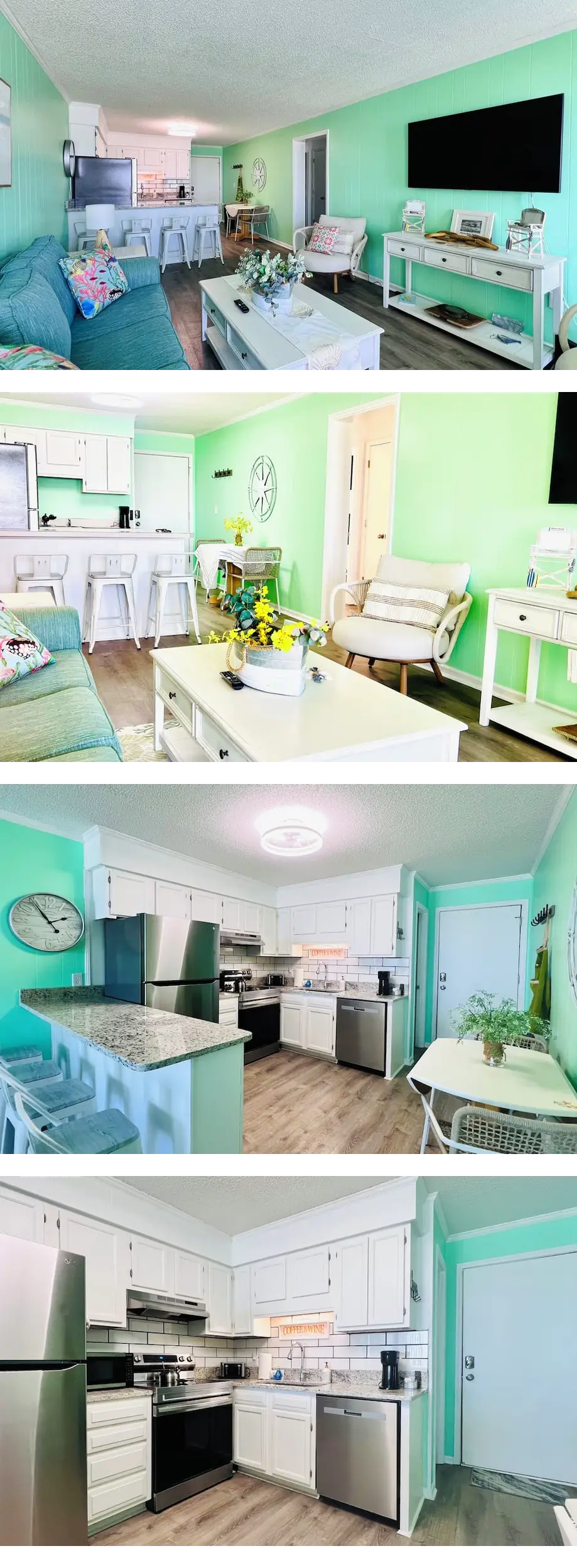 Oceanfront Newly Renovated 2 Bedroom, Fa...