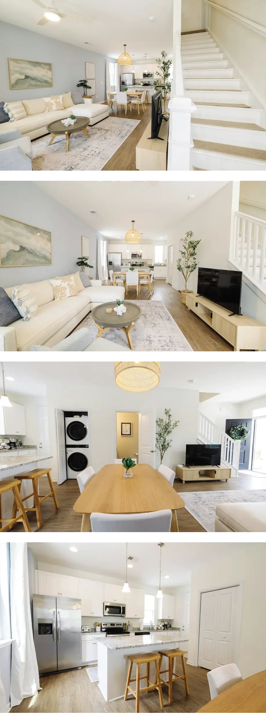 Upscale 2BR/2.5BA House, 3 Blocks to Bea...