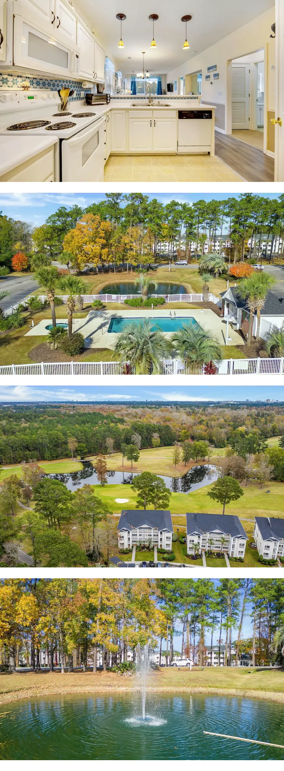 2 BR/ 2 BA Stunning golf course view. 6 ...