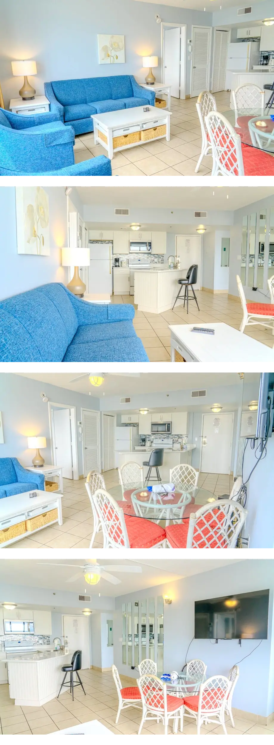 Ocean View 2 Bedroom Condo- Sleeps 6! Pa...