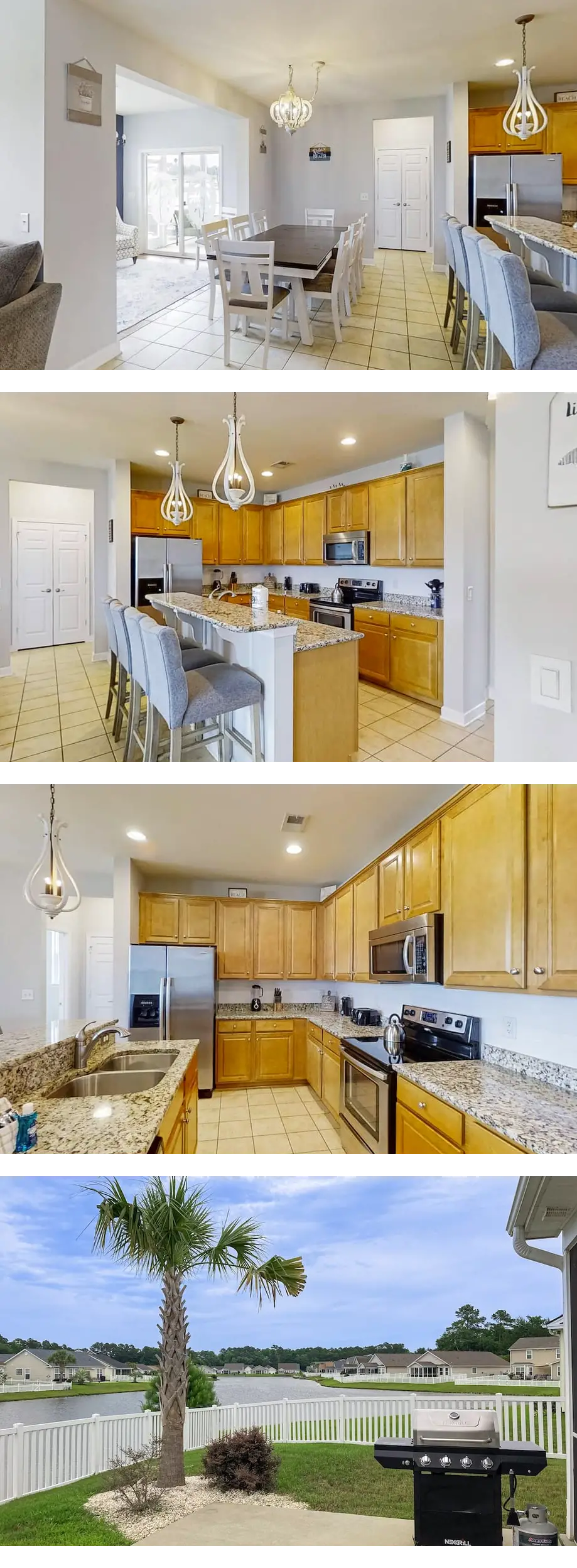 Waterway home with enclosed yard on cul ...