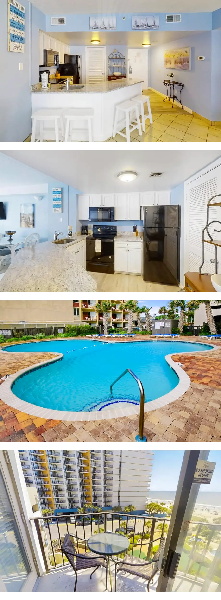 4th floor oceanview condo with pool, hot...