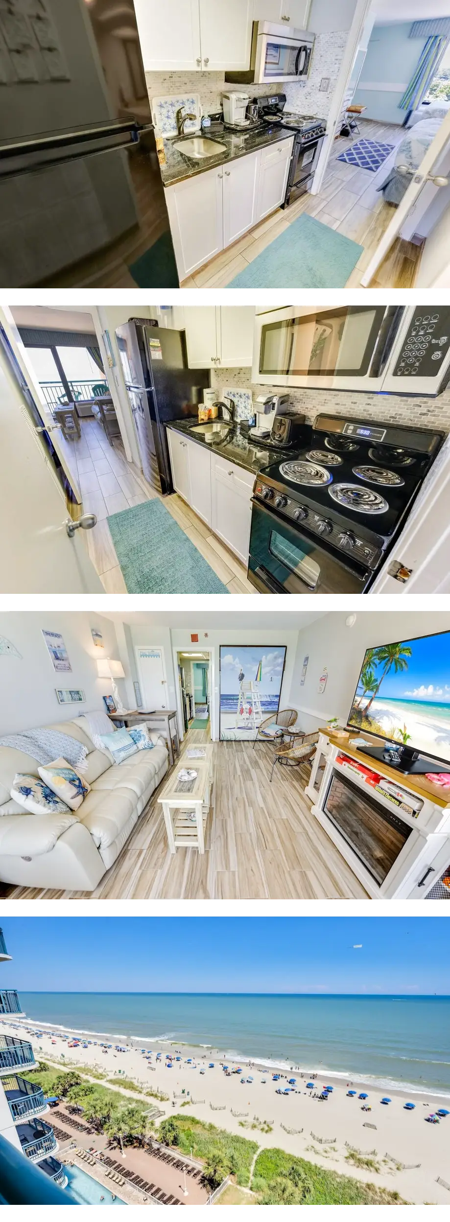 New Direct Oceanfront at Sandcastle Sout...