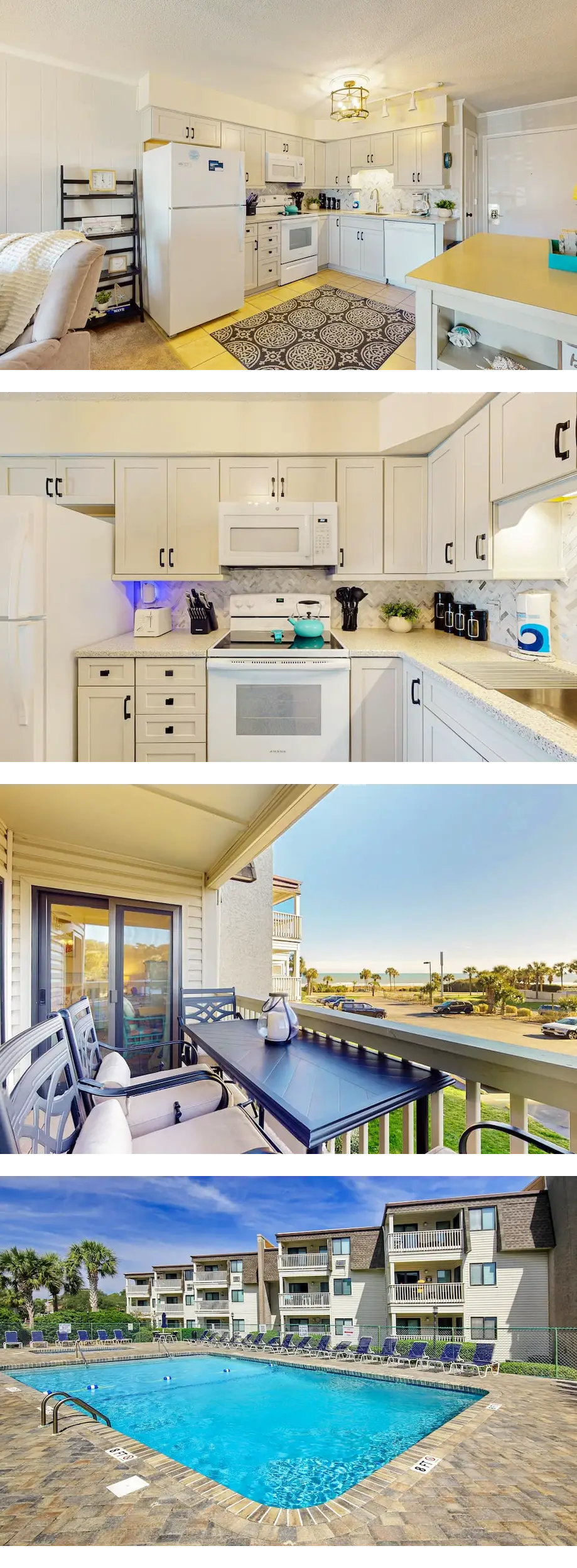 Oceanview condo with pool, hot tub, priv...