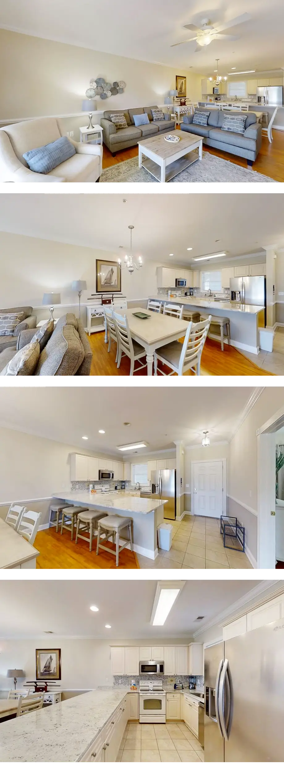 Lakefront condo with private balcony, po...