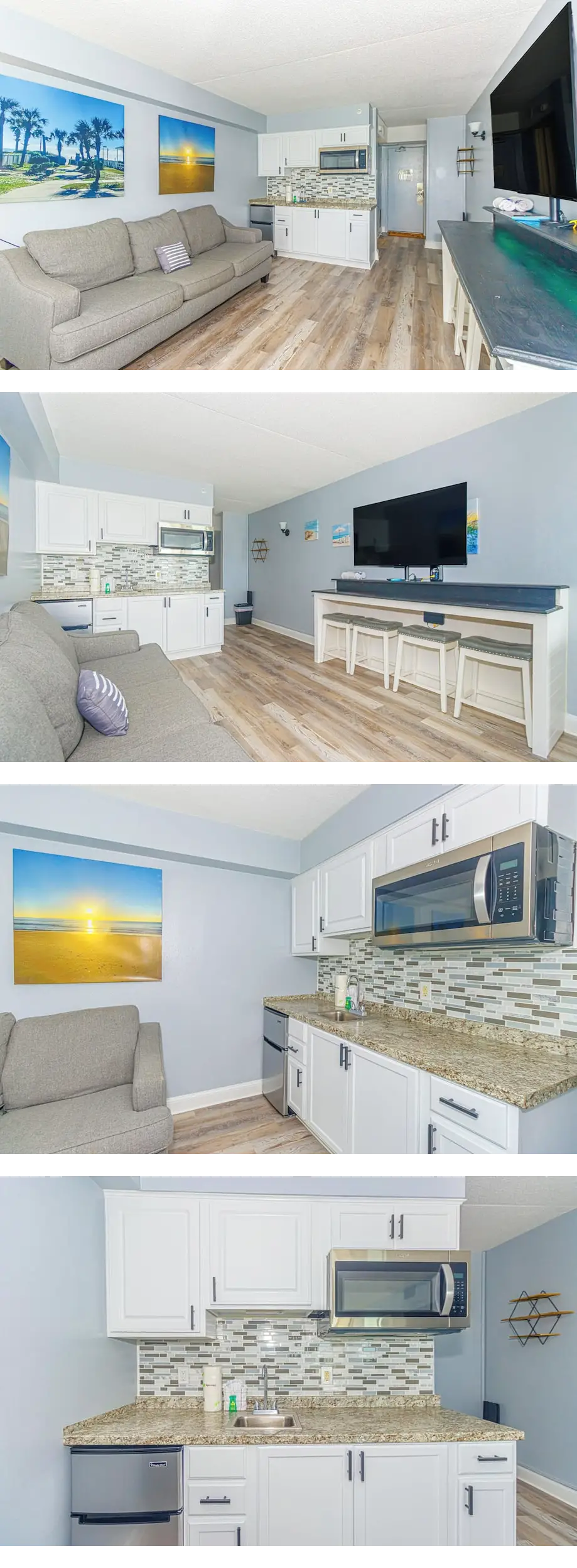 Updated Ocean Front Queen Suite- Sea Mist 20505