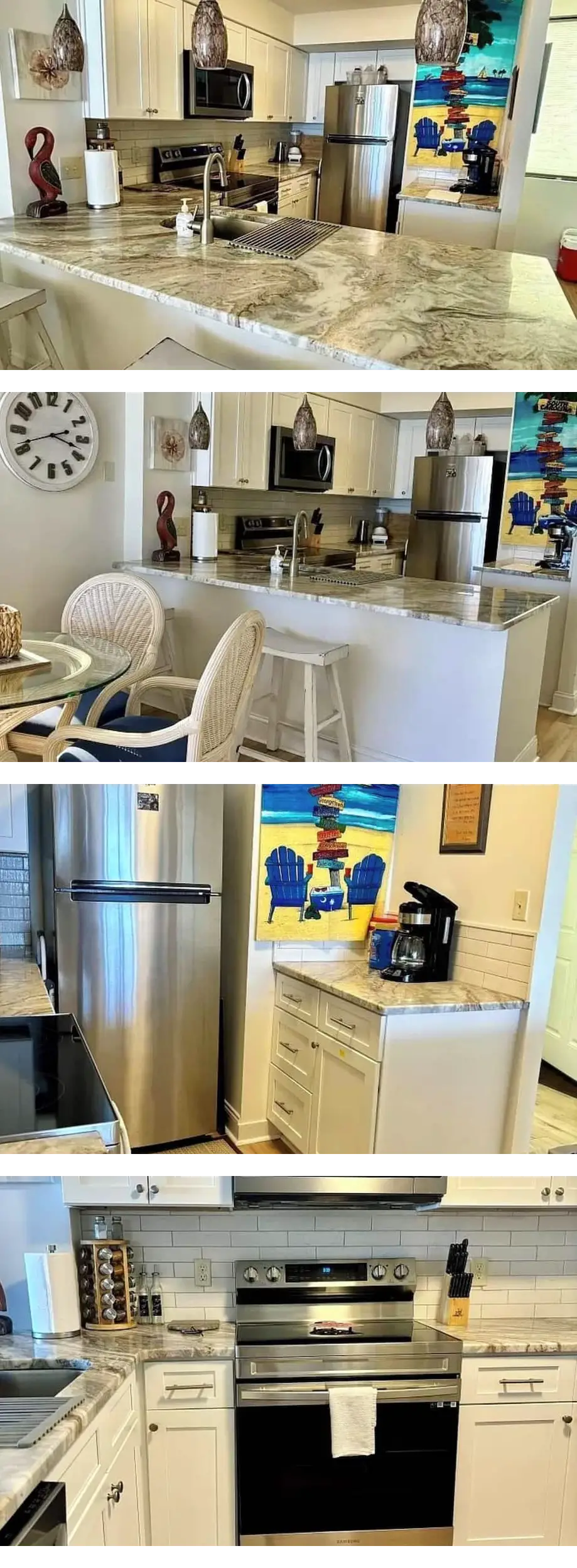 Oceanfront 2BR & 2BA\nSands Beach Club #114\nEnd Unit —Amazing View \n9400 Shore Dr