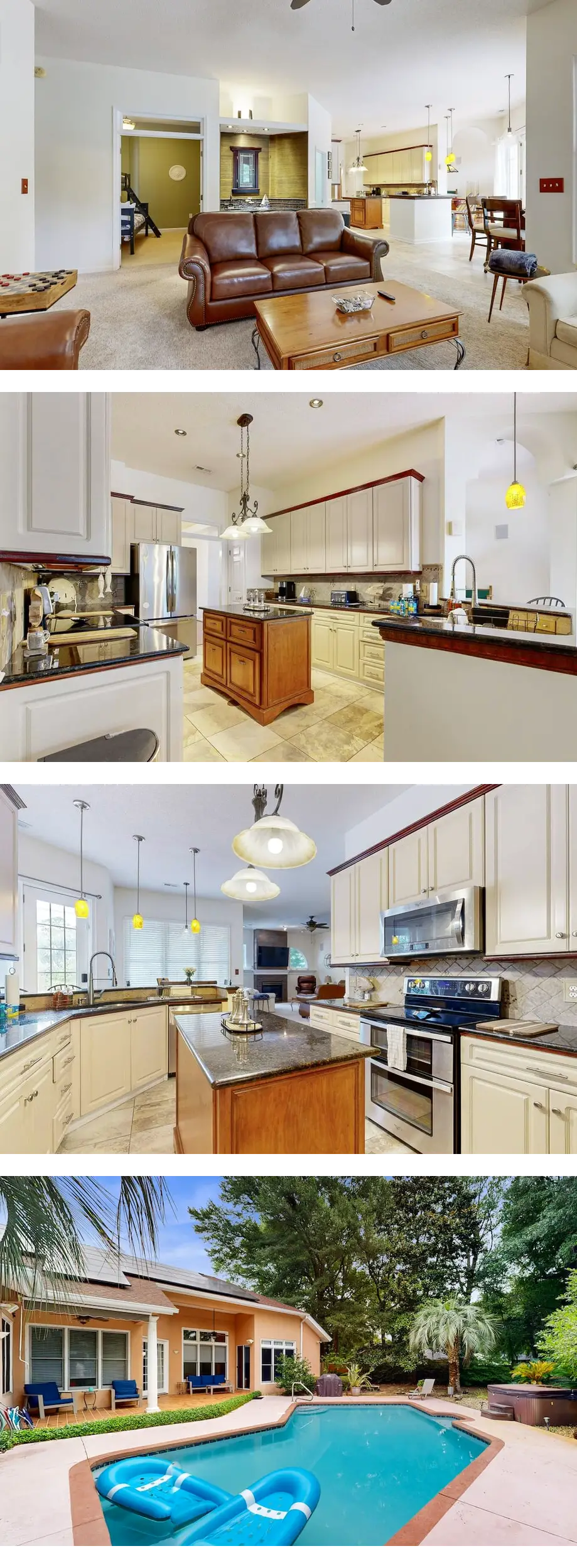 Centrally located home with pool, hot tu...