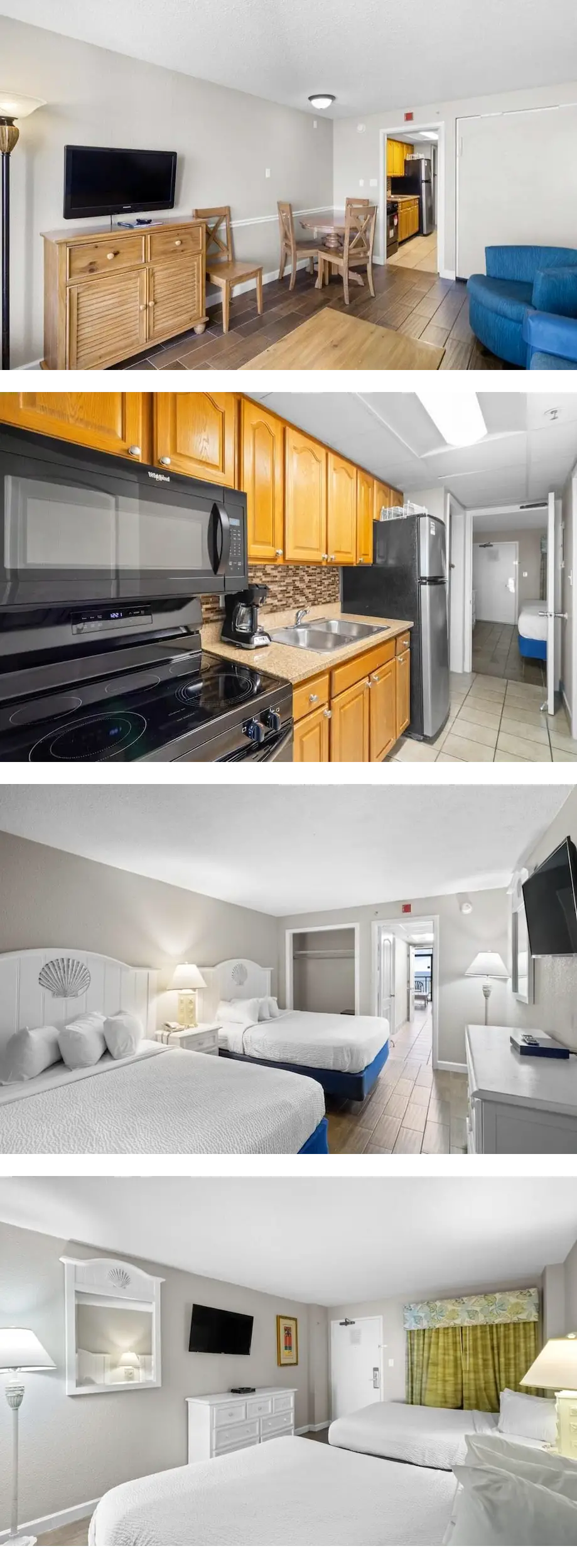 Astonishing Oceanfront Ste: 2 Queen Beds...