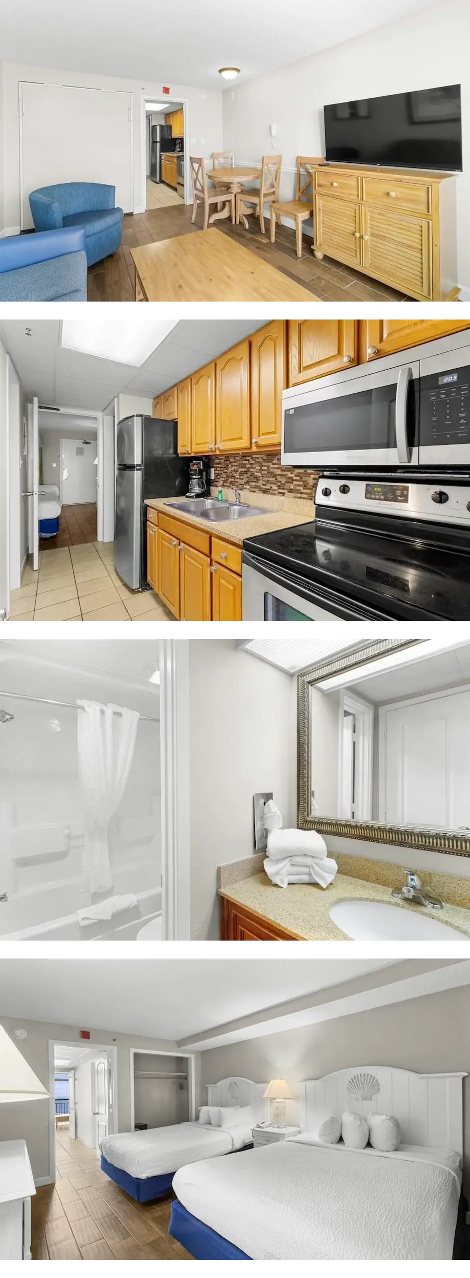 Airy Oceanfront Suite 4th Flr with Break...