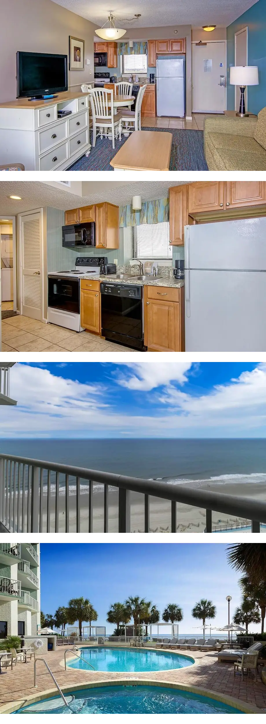 18th Flr Oceanfront Two Bedroom Condo w/...