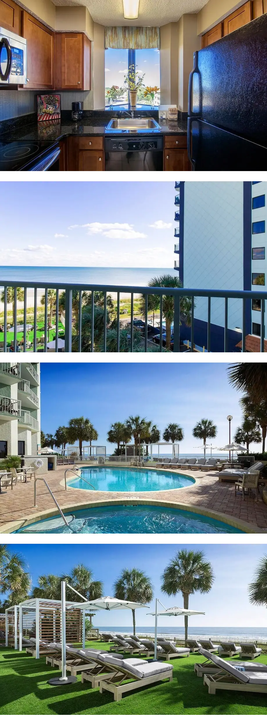 4th Flr Oceanfront Dlx 1 Bdrm includes Breakfast