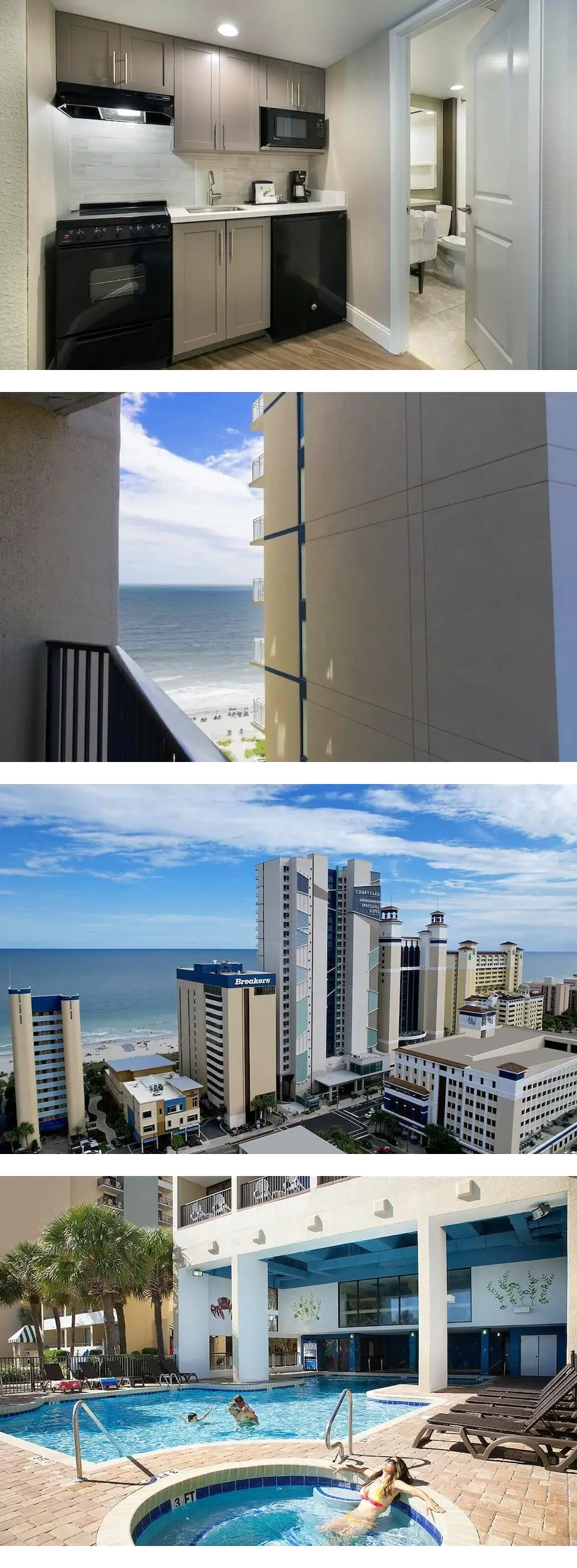 Spacious Luxury 8th Floor Resort View Ki...