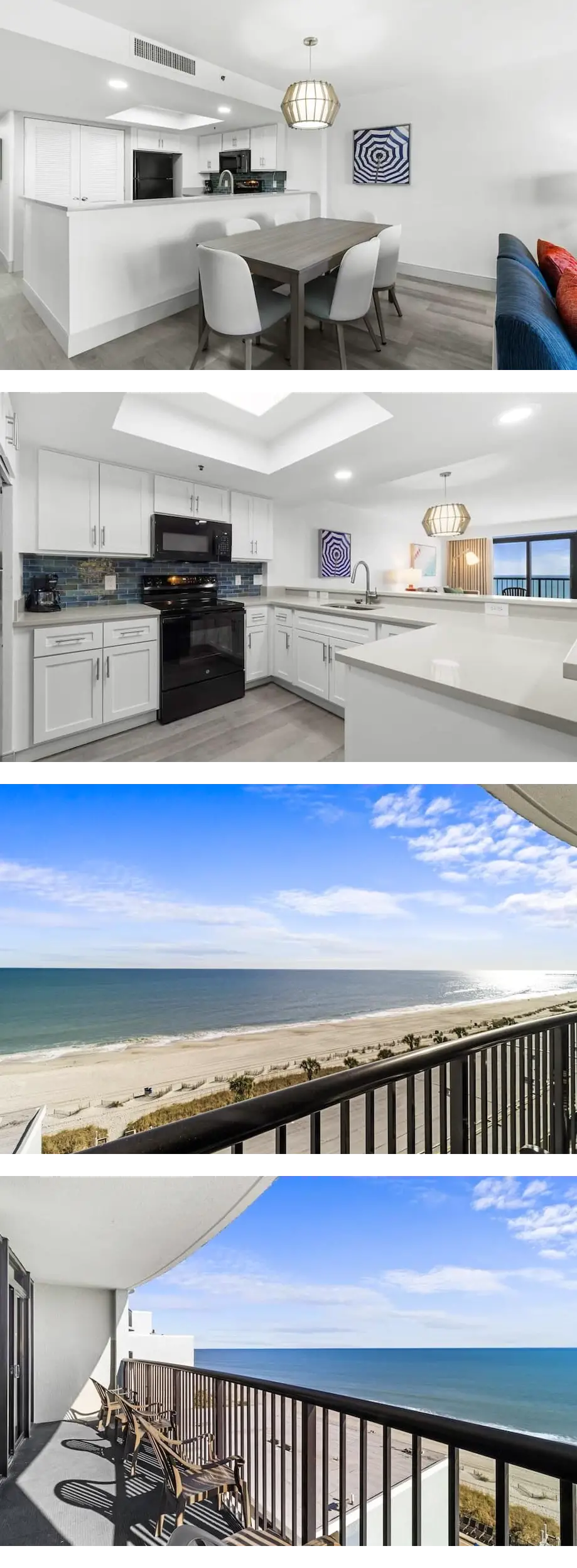 Oceanfront 3BR Condo: Comfort & Views