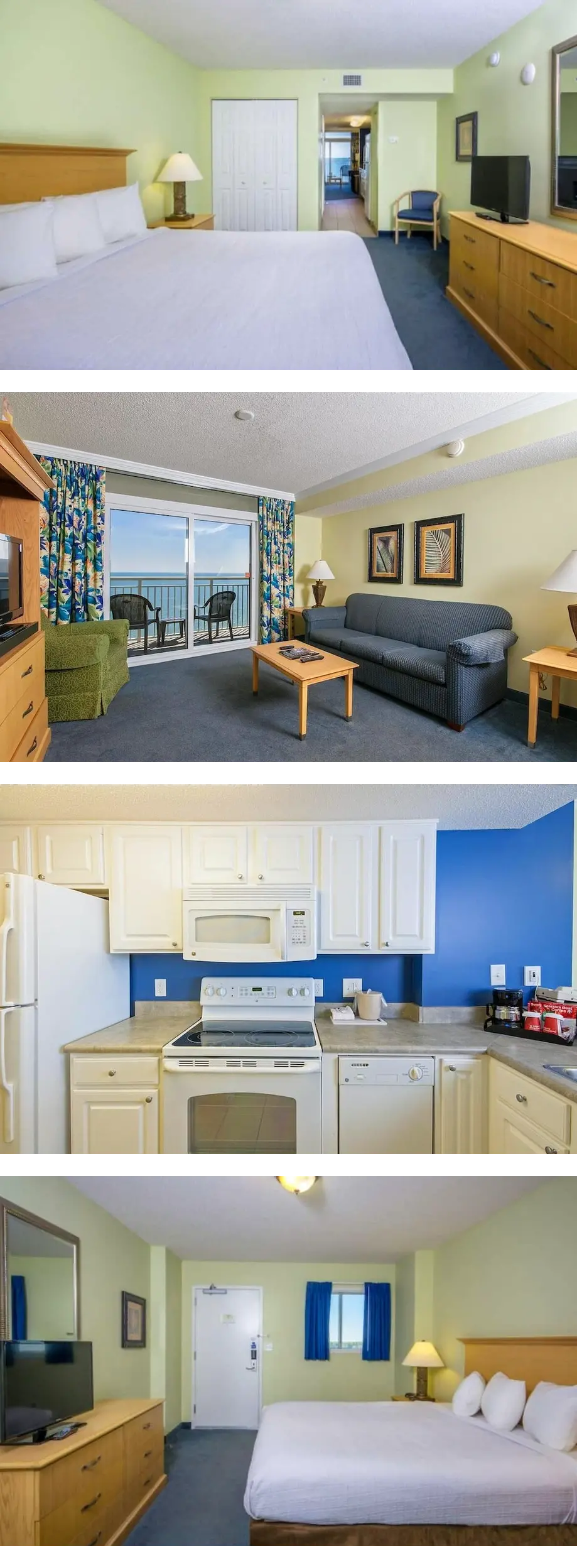 1BR Oceanfront King Deluxe Condo Unwind ...