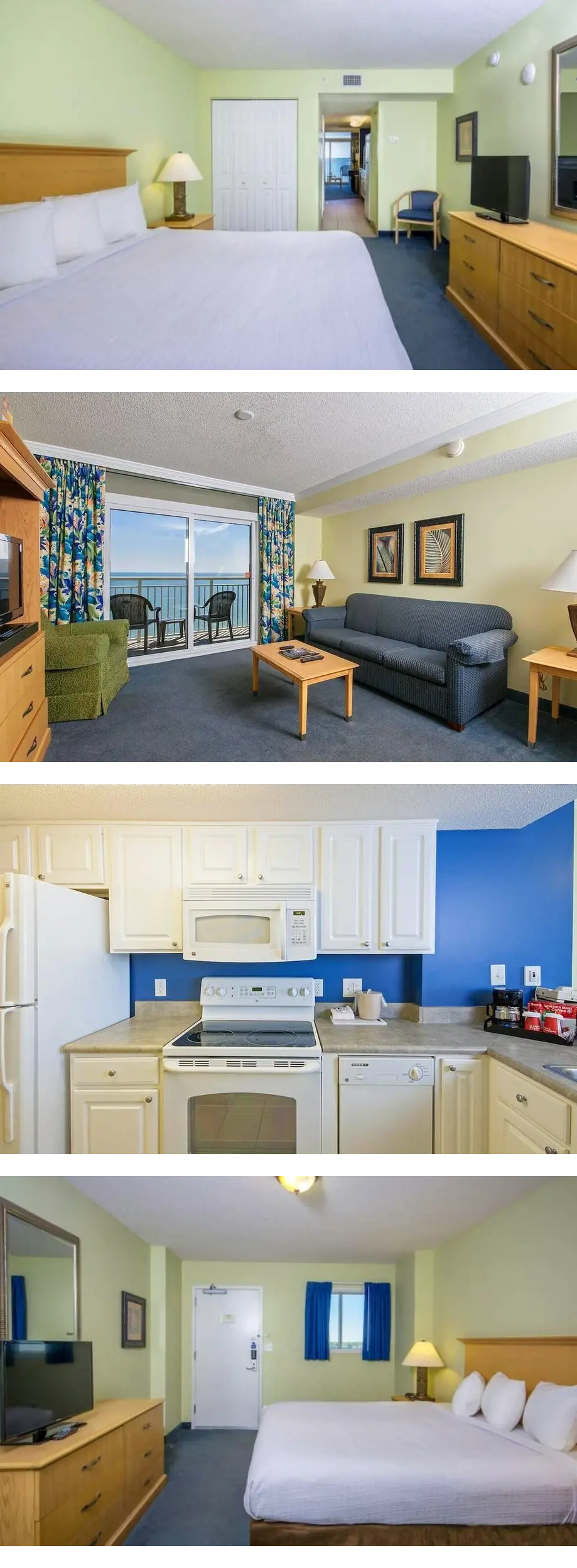 Oceanfront 1 Bedroom King Deluxe Condo 9...