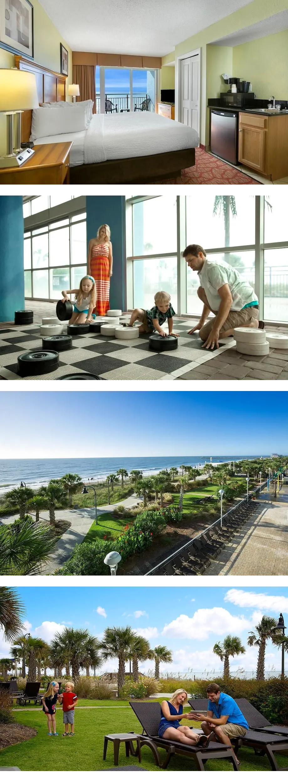 Seaside Splendor Oceanfront King Room 4t...