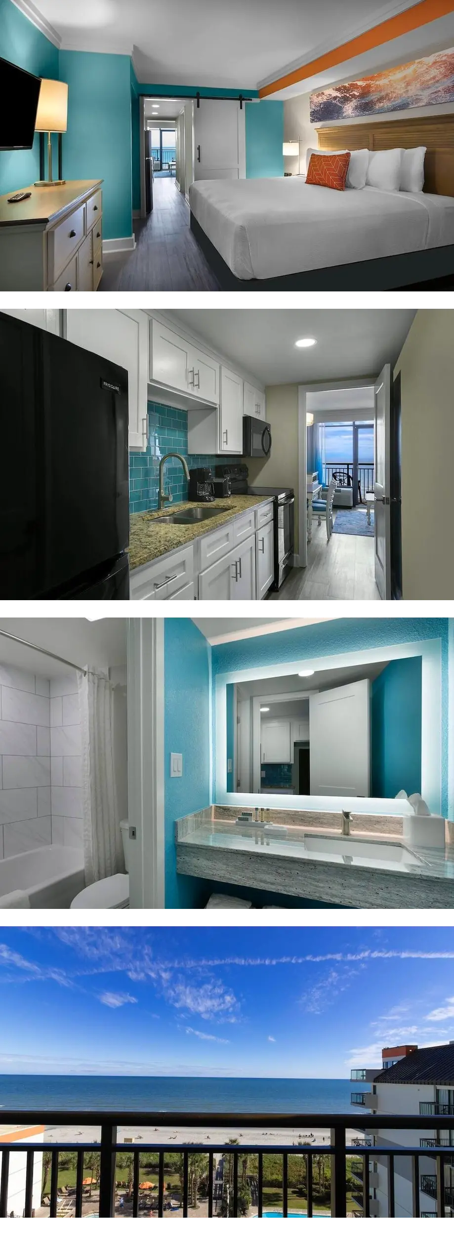 Oceanfront King Suite Coastal Sanctuary ...