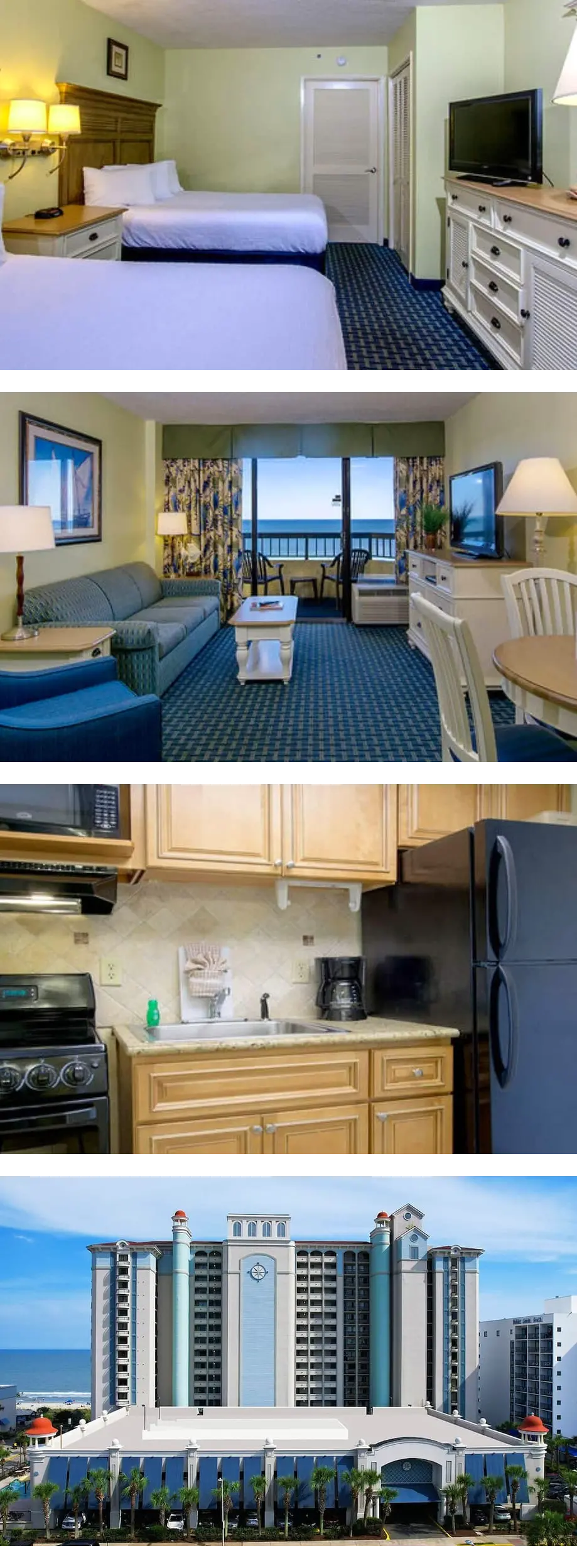 Beachside Delight: Spacious Suite 4th Fl...