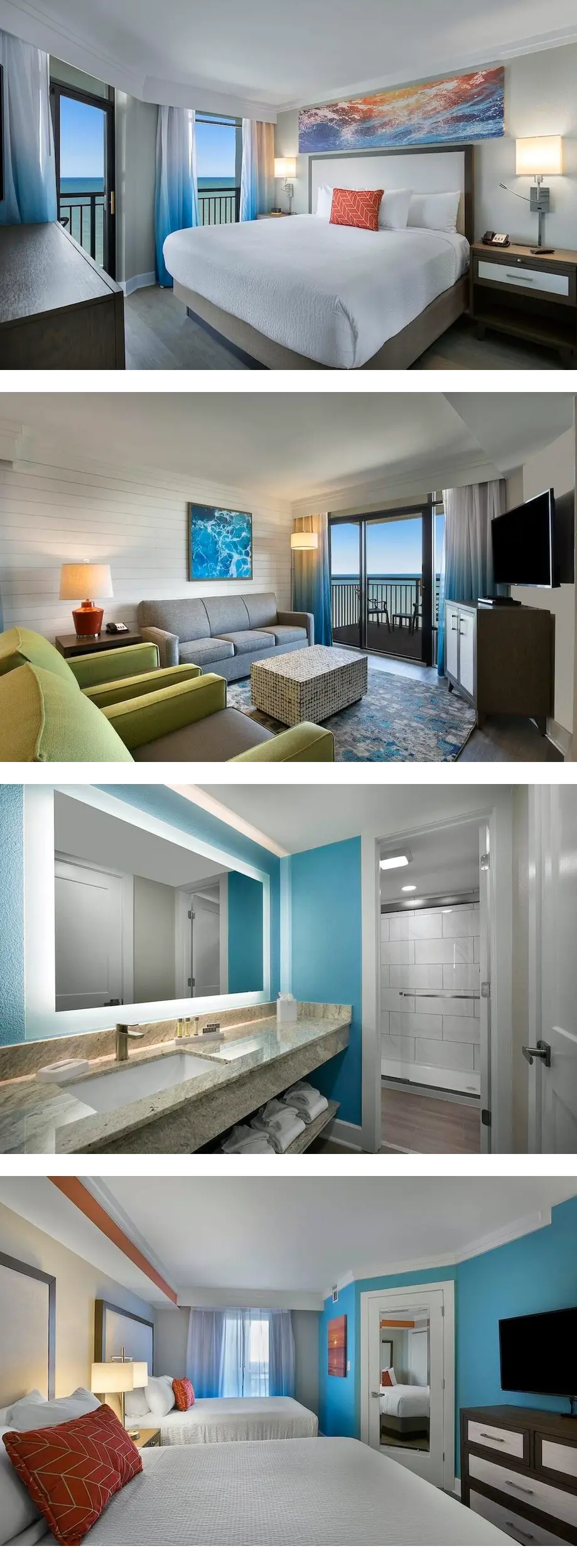 Beachfront Bliss OF 3 BR Condo 14th Floo...