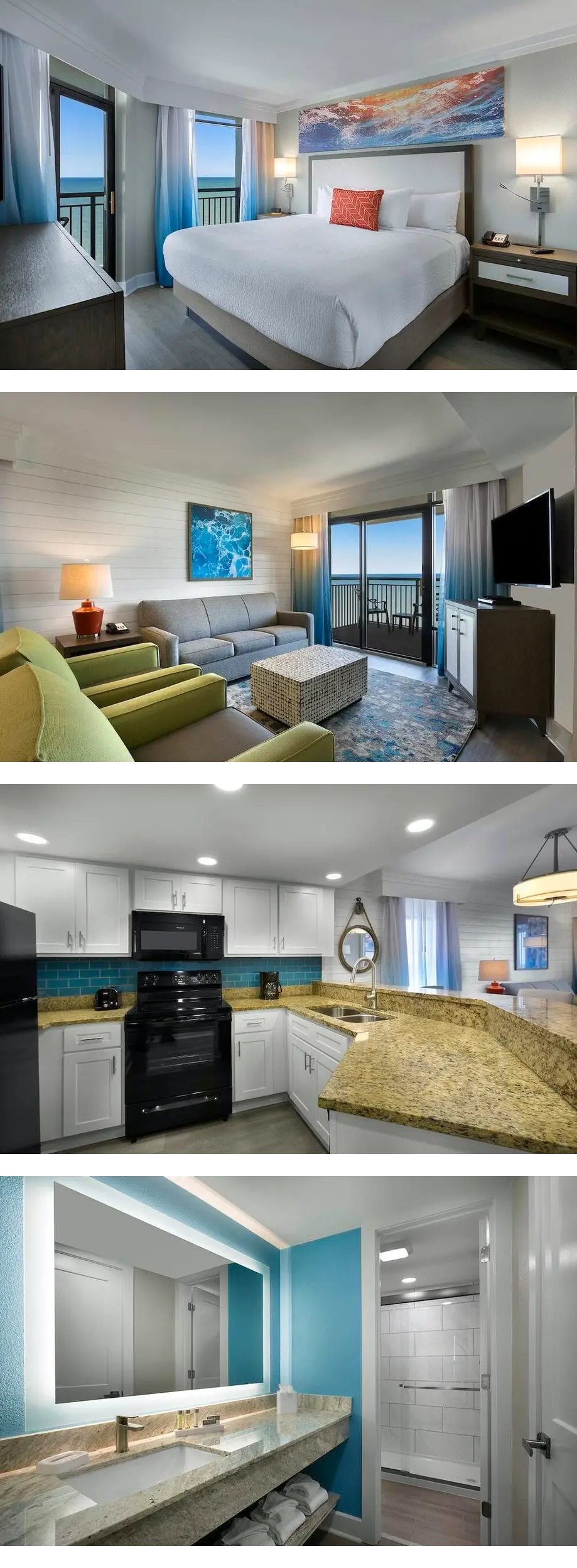 OceanView 3BR Condo 2nd Floor