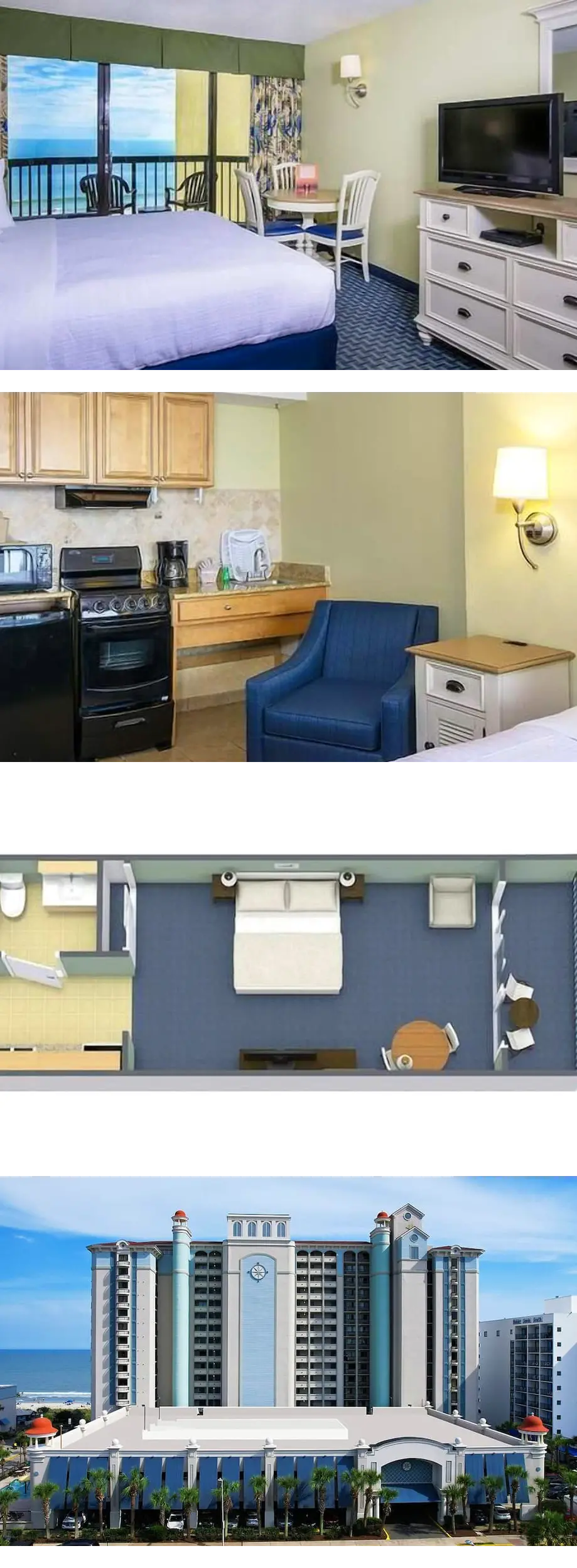 Calming Ocean View King Bed Accessible 4...