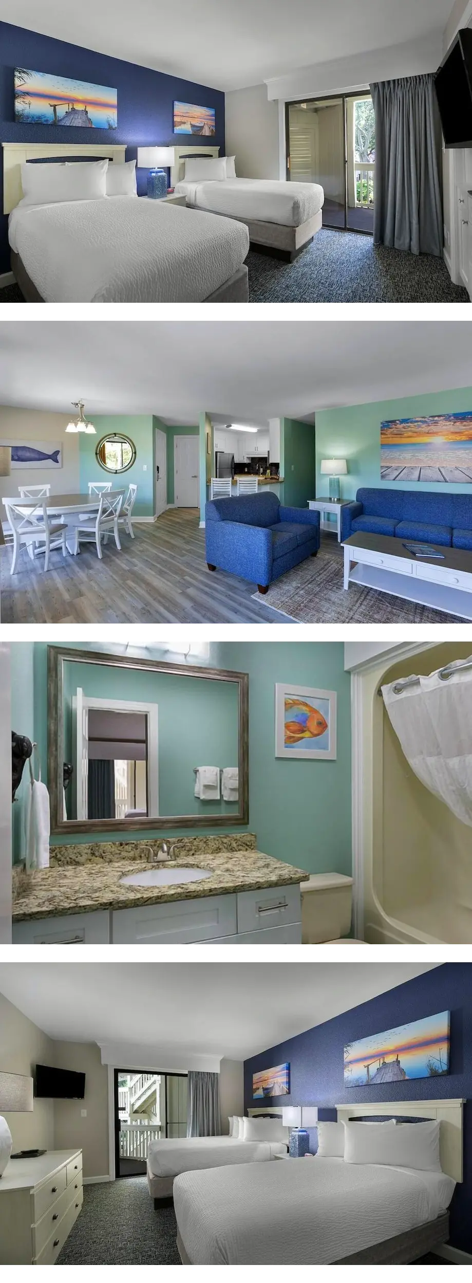 Modern Coastal Retreat Two Bdrm Condo Ea...