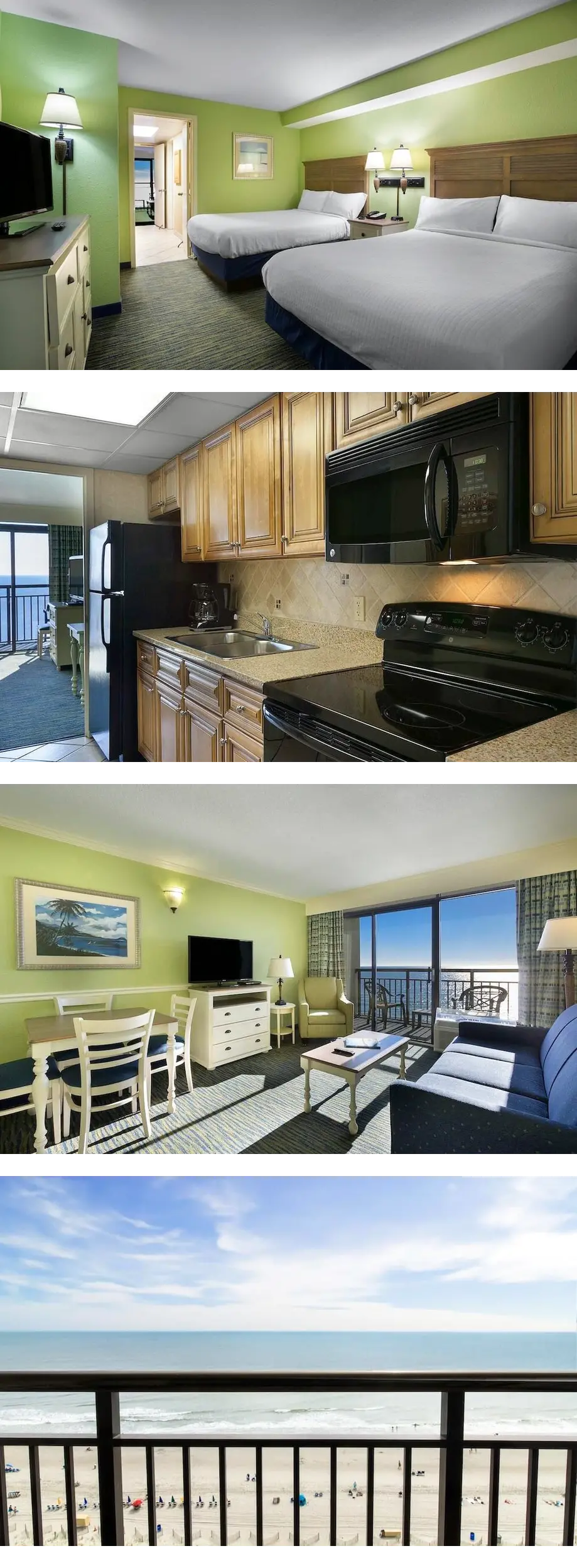 Beach Haven Getaway: Oceanfront Suite 12th Flr
