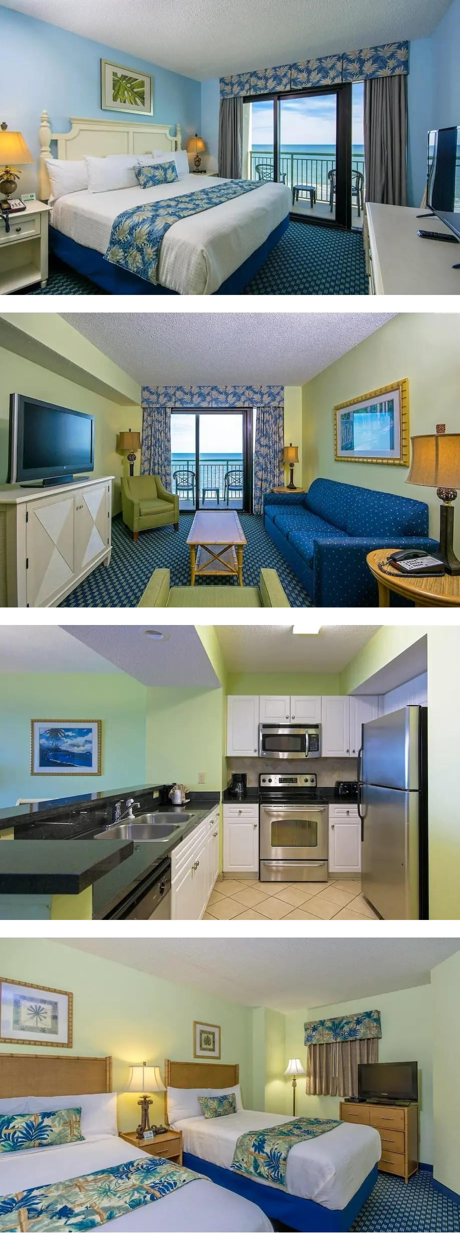 Newly Renovated 3rd Flr Oceanfront 2 Bed...