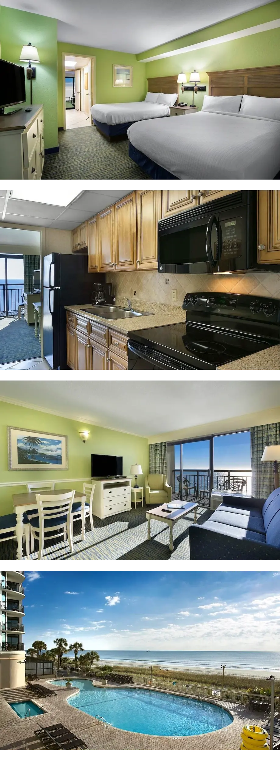 Comfortable Oceanfront King Suite 1st Fl...