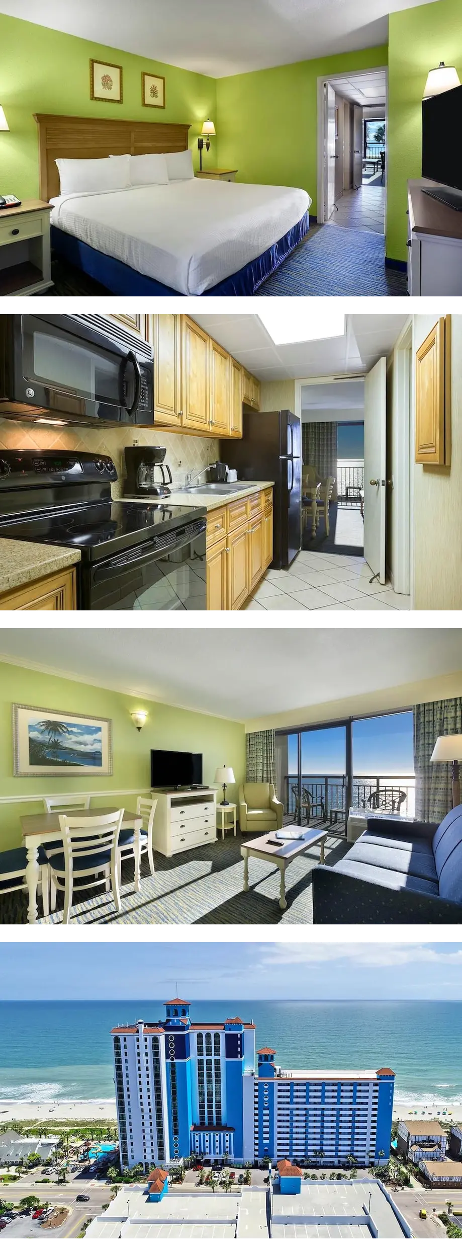 4th Flr Seaside Retreat:1 BR K Suite Oce...