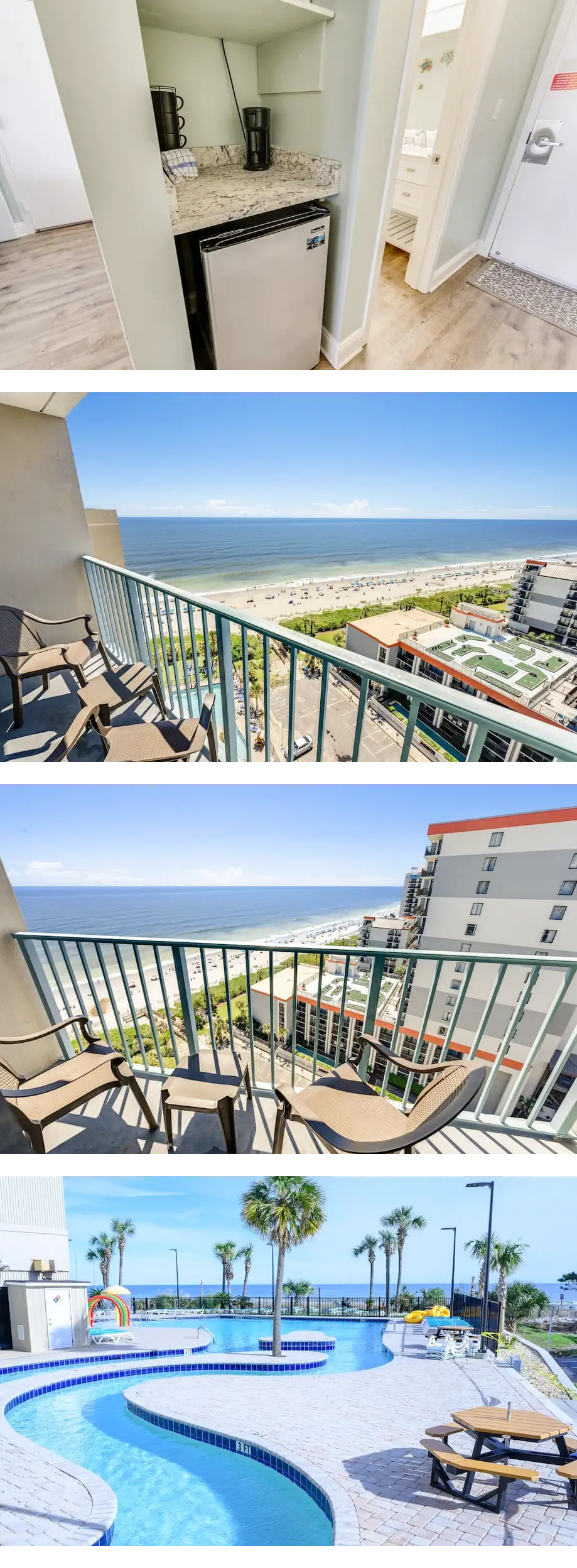 14th floor, high level studio with views...