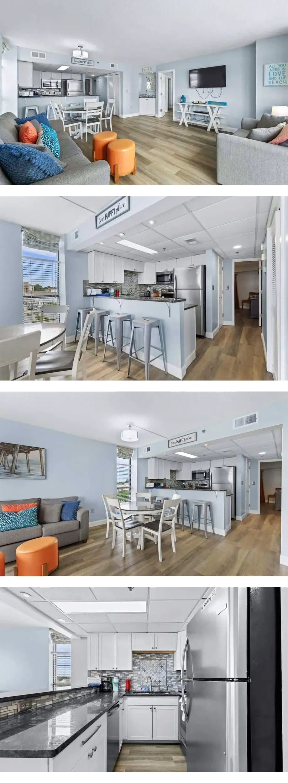 Oceanfront Condo-Balcony, Resort, Beach ...