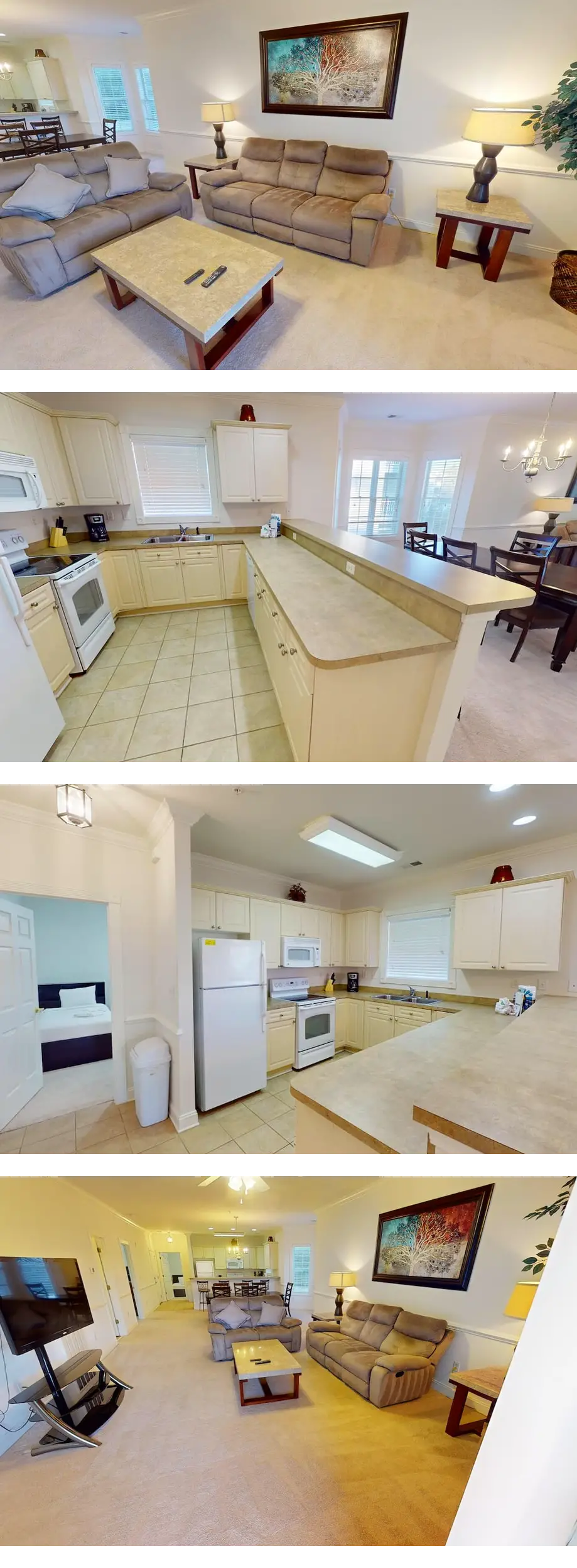 Winter Lakefront Rentals at Magnolia Poi...