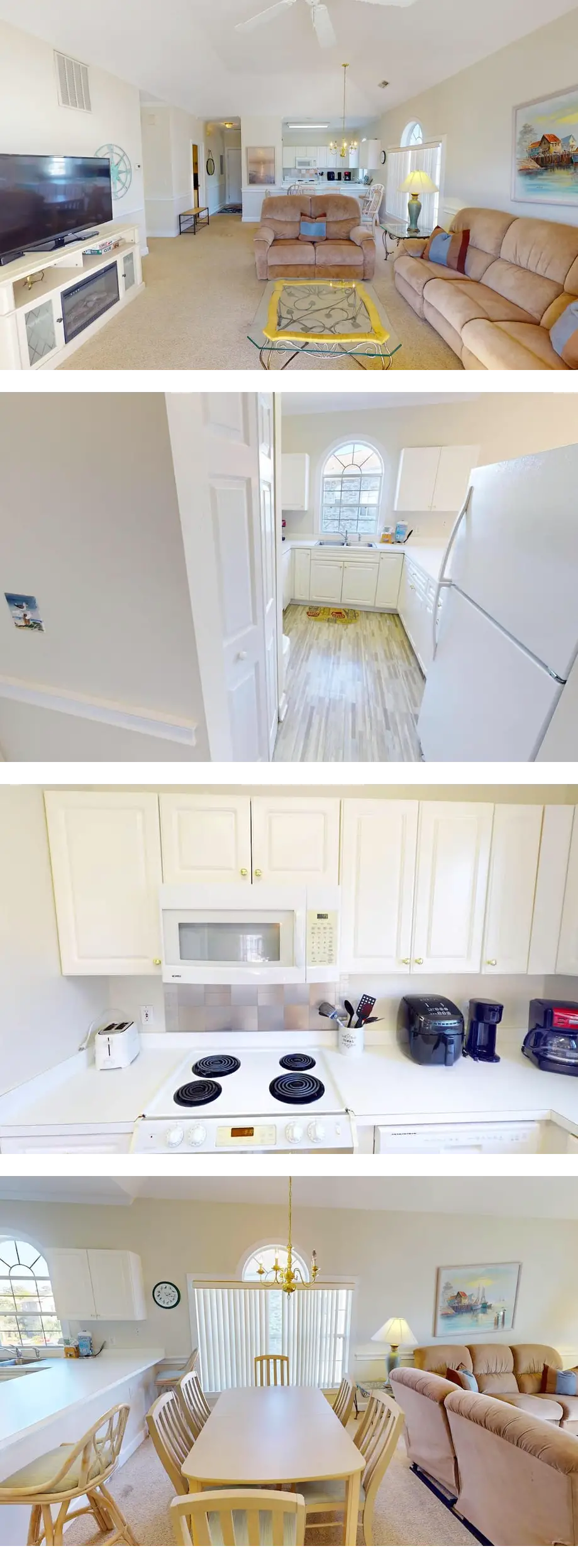 Beachside joy | golf close | cozy condo ...