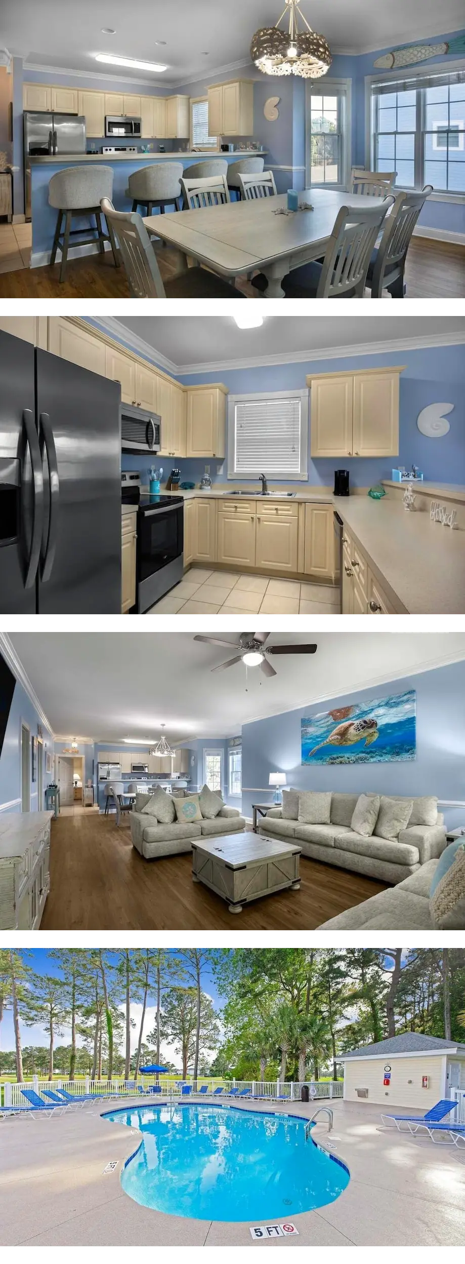 Tranquil 3-Bed Condo with Lake Views & R...