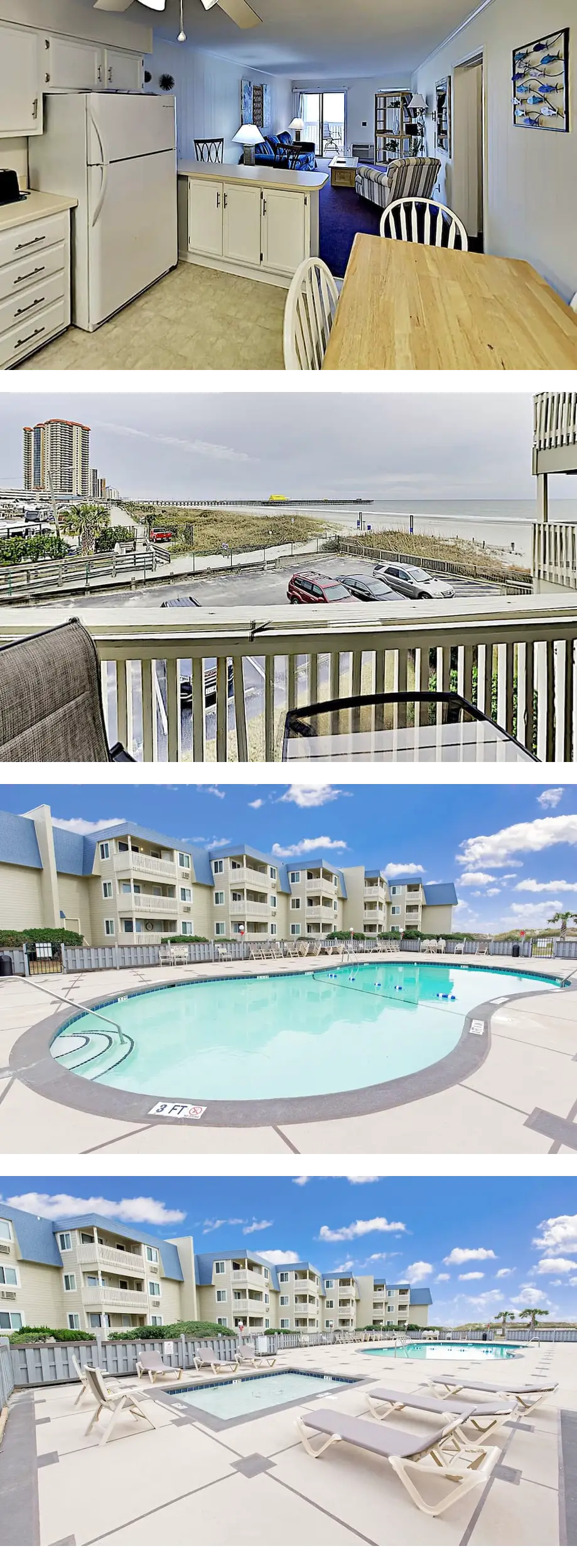 Cozy Condo | Stunning Ocean View in Myrt...