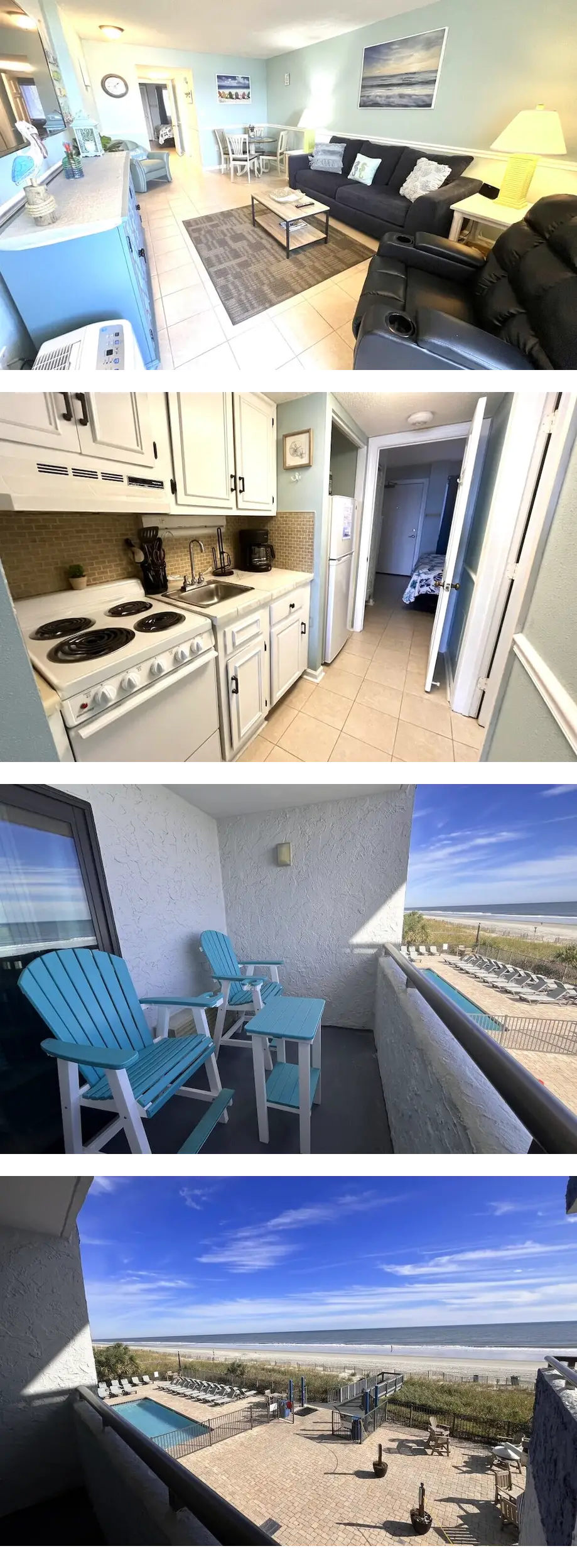 Ocean Bliss - Oceanfront 1bd/1ba Condo -...