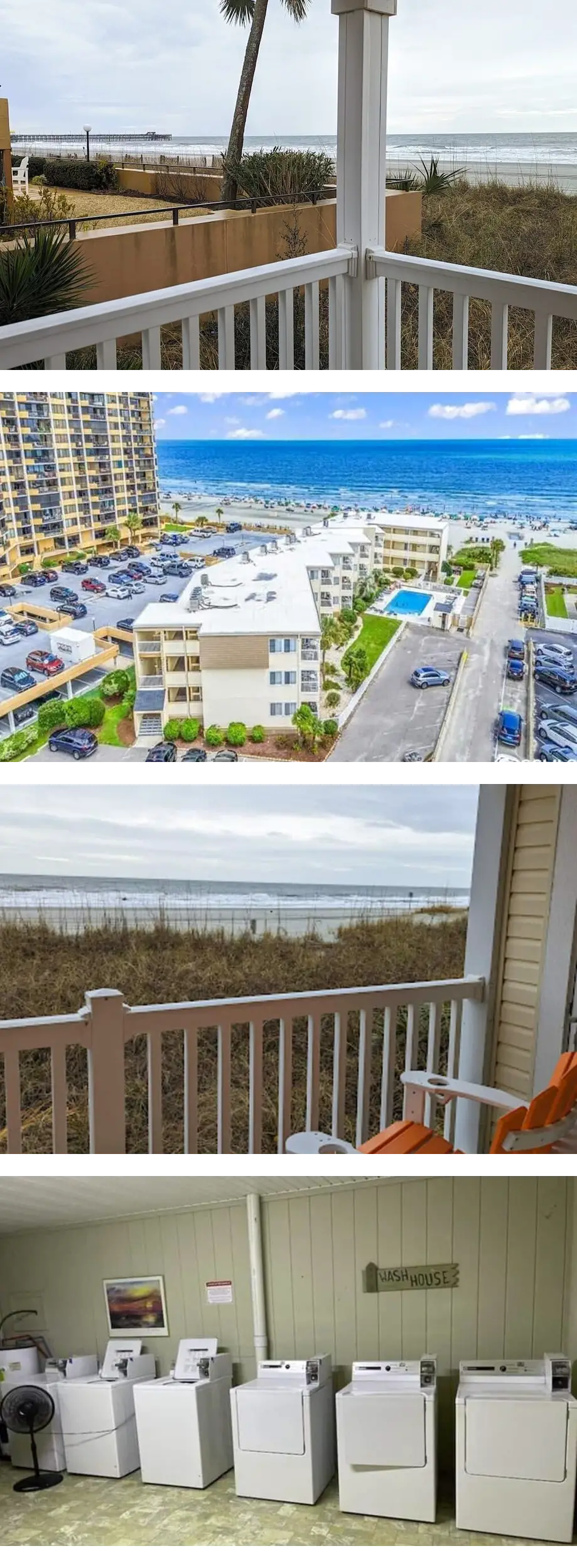 Oceanfront 2-bedroom condo with WiFi and...