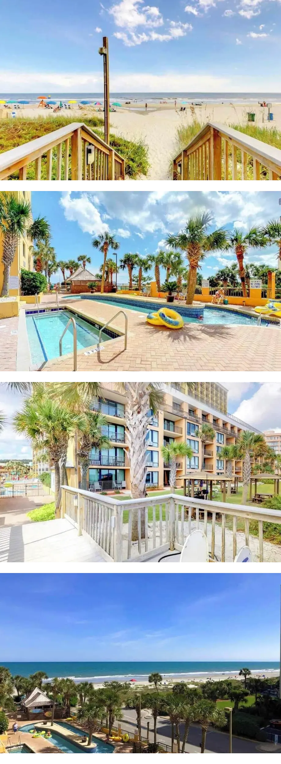 KING bed on the BEACH, Pools,M61